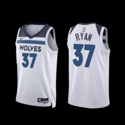 Minnesota Timberwolves Matt Ryan 2022-23 Association Edition Jersey White
