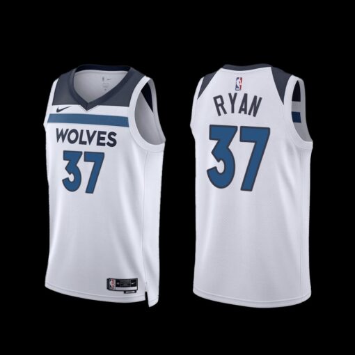 Minnesota Timberwolves Matt Ryan 2022-23 Association Edition Jersey White