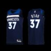 Minnesota Timberwolves Matt Ryan 2022-23 White City Edition Jersey