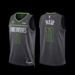 Minnesota Timberwolves Naz Reid 2022-23 Statement Edition Jersey Anthracite