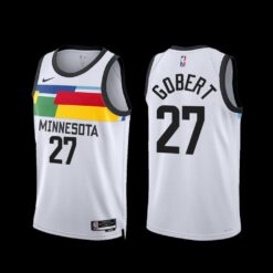 Minnesota Timberwolves Rudy Gobert 2022-23 City Edition Jersey White
