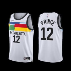 Minnesota Timberwolves Taurean Prince 2022-23 City Edition Jersey White