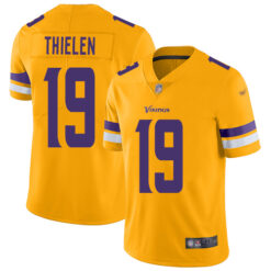Minnesota Vikings Adam Thielen Gold Inverted Limited Jersey