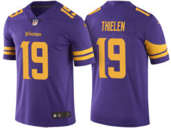 Minnesota Vikings Adam Thielen Purple Color Rush Limited Jersey