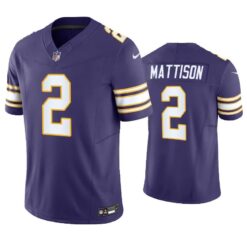 Minnesota Vikings Alexander Mattison Purple Classic Limited Jersey