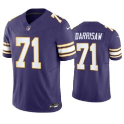 Minnesota Vikings Christian Darrisaw Purple Classic Limited Jersey