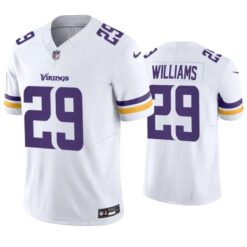 Minnesota Vikings Joejuan Williams White Limited Jersey