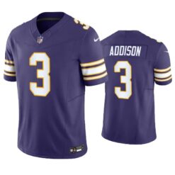 Minnesota Vikings Jordan Addison Purple Classic Limited Jersey
