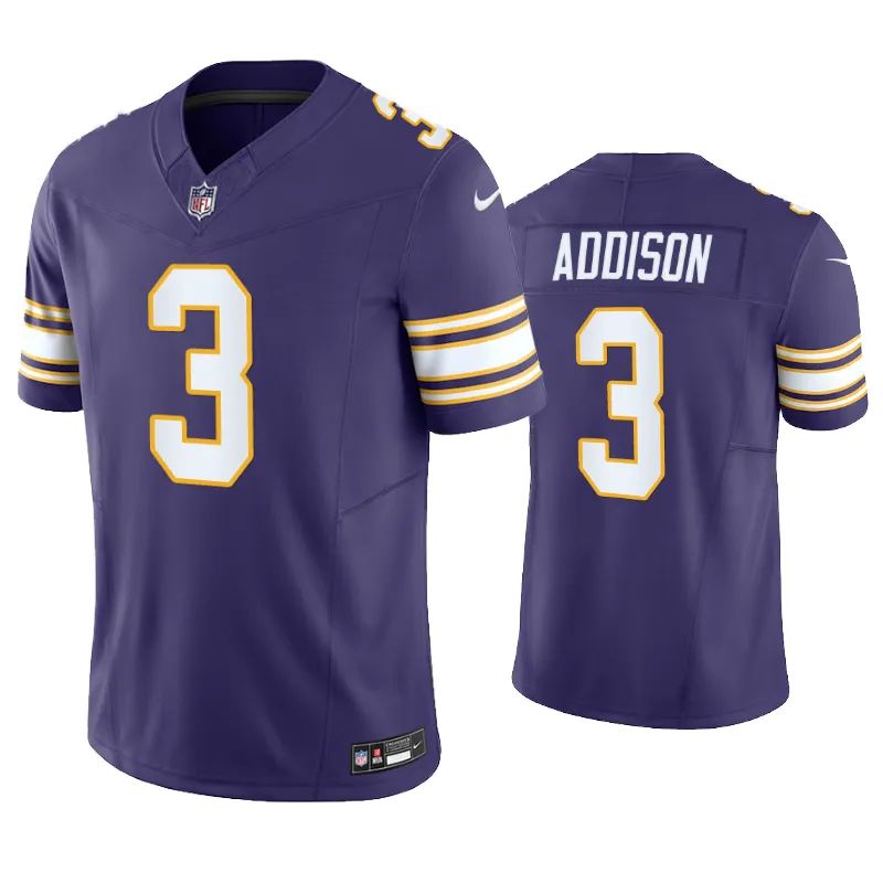 Minnesota Vikings Jordan Addison Purple Classic Limited Jersey Minnesota Vikings Jordan Addison Purple Classic Limited Jersey