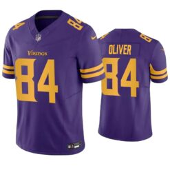 Minnesota Vikings Josh Oliver Purple Limited Jersey