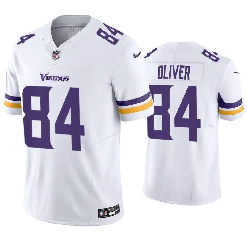 Minnesota Vikings Josh Oliver White Limited Jersey Minnesota Vikings Josh Oliver White Limited Jersey