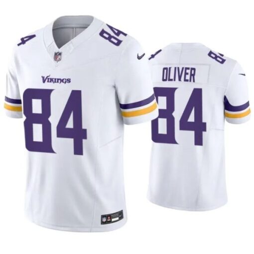 Minnesota Vikings Josh Oliver White Limited Jersey