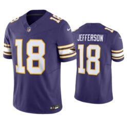 Minnesota Vikings Justin Jefferson Purple Classic Limited Jersey