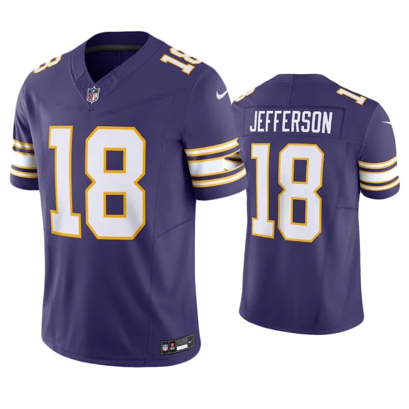 Minnesota Vikings Justin Jefferson Purple Classic Limited Jersey Minnesota Vikings Justin Jefferson Purple Classic Limited Jersey
