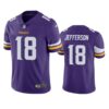 Minnesota Vikings Justin Jefferson Gold Inverted Limited Jersey