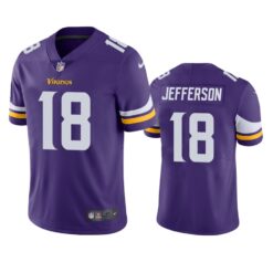 Minnesota Vikings Justin Jefferson Purple Limited Jersey