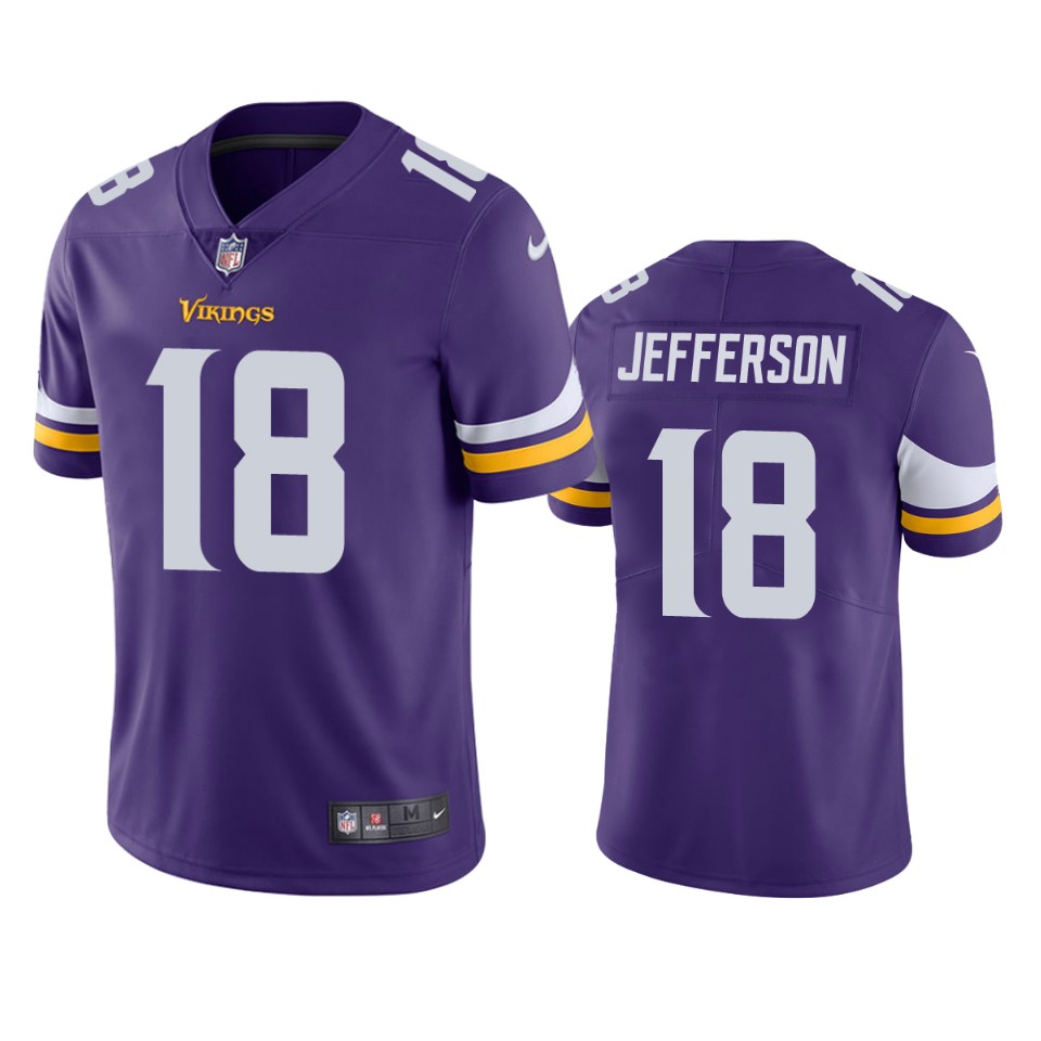 Minnesota Vikings Justin Jefferson Purple Limited Jersey Minnesota Vikings Justin Jefferson Purple Limited Jersey