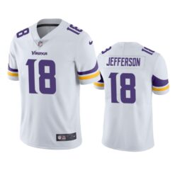 Minnesota Vikings Justin Jefferson White Limited Jersey