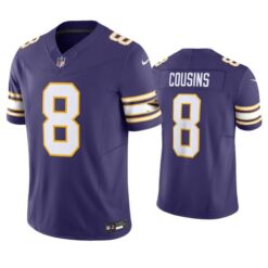 Minnesota Vikings Kirk Cousins Purple Classic Limited Jersey