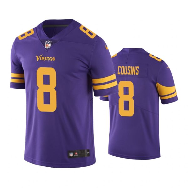 Minnesota Vikings Kirk Cousins Purple Color Rush Limited Jersey Minnesota Vikings Kirk Cousins Purple Color Rush Limited Jersey