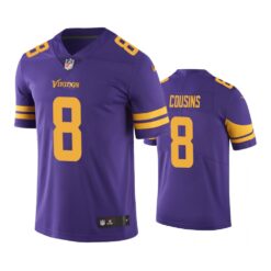 Minnesota Vikings Kirk Cousins Purple Color Rush Limited Jersey