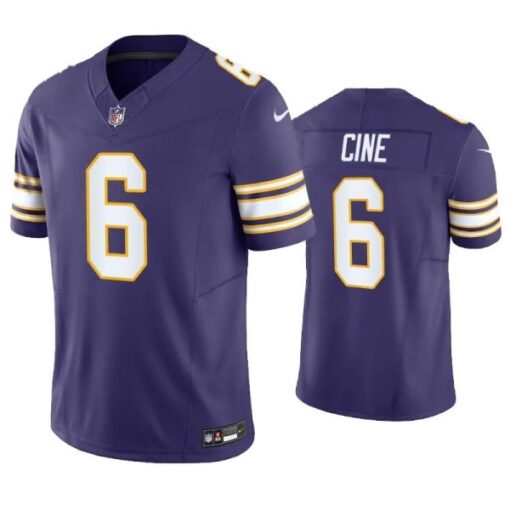 Minnesota Vikings Lewis Cine Purple Classic Limited Jersey