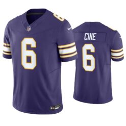 Minnesota Vikings Lewis Cine Purple Classic Limited Jersey