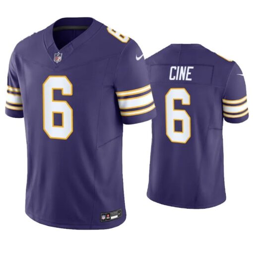 Minnesota Vikings Lewis Cine Purple Classic Limited Jersey