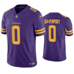 Minnesota Vikings Marcus Davenport Purple Limited Jersey