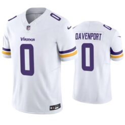 Minnesota Vikings Marcus Davenport White Limited Jersey