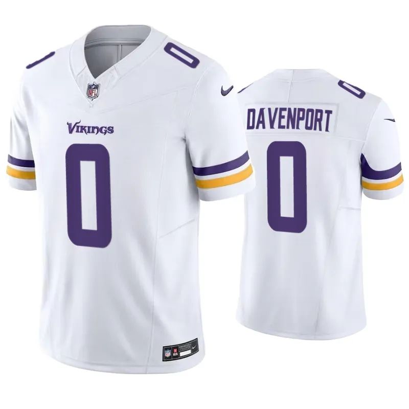 Minnesota Vikings Marcus Davenport White Limited Jersey Minnesota Vikings Marcus Davenport White Limited Jersey