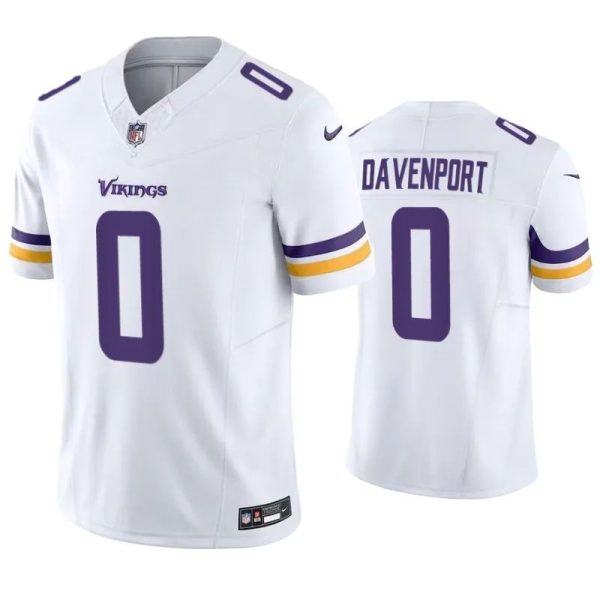 Minnesota Vikings Marcus Davenport White Limited Jersey Minnesota Vikings Marcus Davenport White Limited Jersey