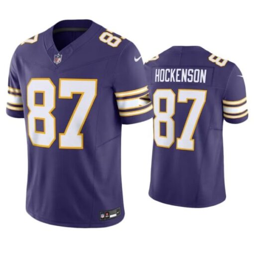 Minnesota Vikings T.J. Hockenson Purple Classic Limited Jersey