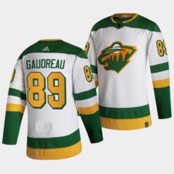 Minnesota Wild Frederick Gaudreau Reverse White Special Edition Jersey