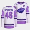 Minnesota Wild Jared Spurgeon Home Green Jersey