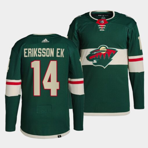Minnesota Wild Joel Eriksson Ek Home Green Jersey