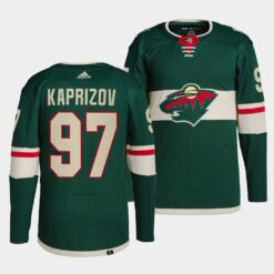 Minnesota Wild Kirill Kaprizov Home Green Jersey