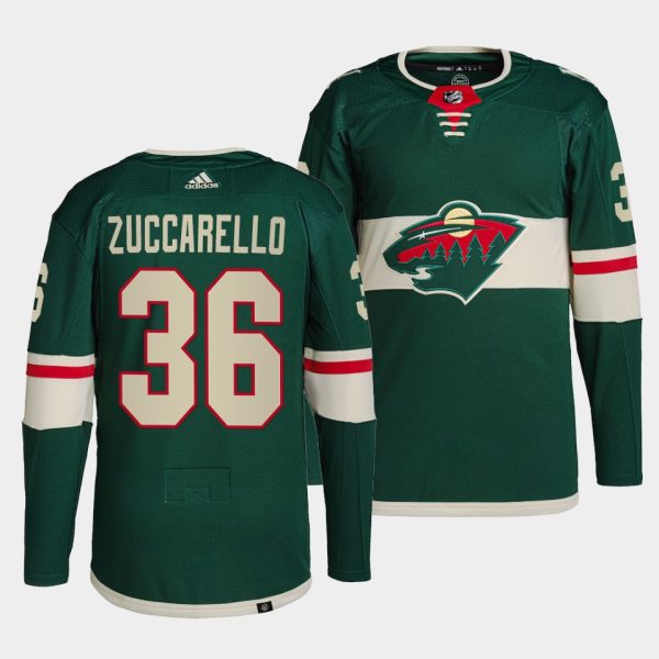Minnesota Wild Mats Zuccarello Home Green Jersey Minnesota Wild Mats Zuccarello Home Green Jersey