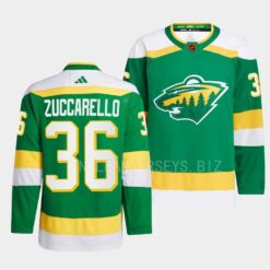 Minnesota Wild Mats Zuccarello Reverse Green Jersey