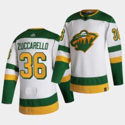 Minnesota Wild Mats Zuccarello Reverse White Jersey