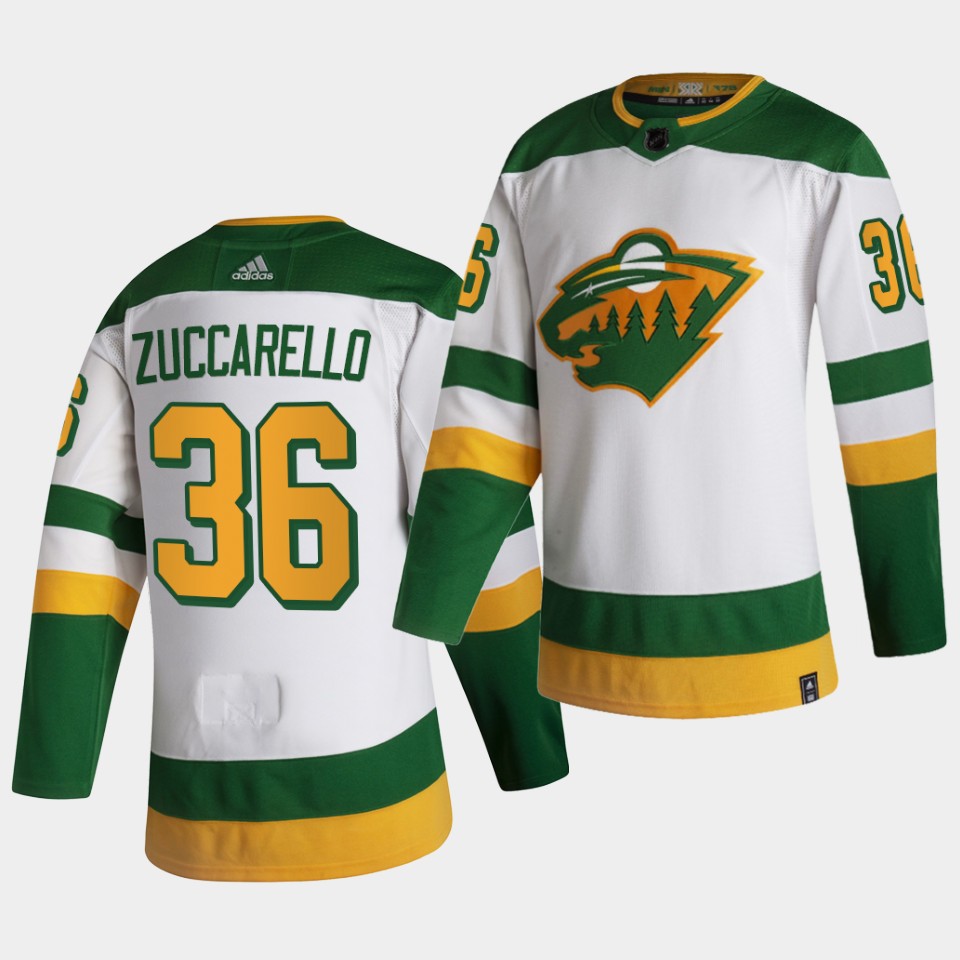 Minnesota Wild Mats Zuccarello Reverse White Jersey Minnesota Wild Mats Zuccarello Reverse White Jersey