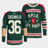 Minnesota Wild Ryan Hartman Home Green Jersey