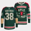 Minnesota Wild Sam Steel Home Green Jersey