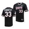 Mississippi State Bulldogs Brandon Smith College Baseball Replica Jersey Black