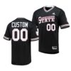 Ohio State Buckeyes Custom College Baseball Full-Button Jersey White