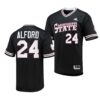 NC State Wolfpack Chris Villaman College Baseball Jersey Red