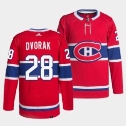 Montreal Canadiens Christian Dvorak Home Red Jersey