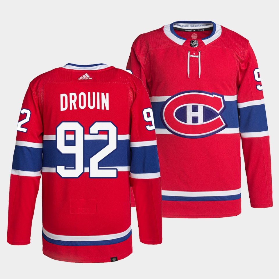 Montreal Canadiens Jonathan Drouin Home Red Jersey Montreal Canadiens Jonathan Drouin Home Red Jersey