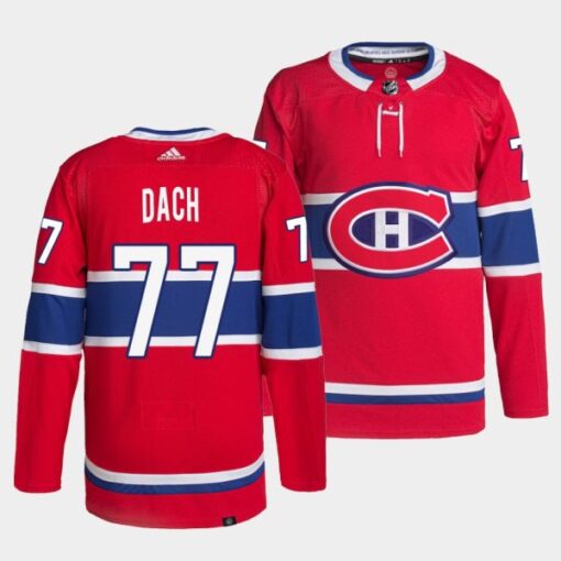 Montreal Canadiens Kirby Dach Red Home Jersey