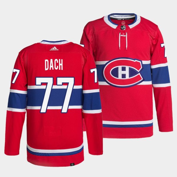Montreal Canadiens Kirby Dach Red Home Jersey Montreal Canadiens Kirby Dach Red Home Jersey